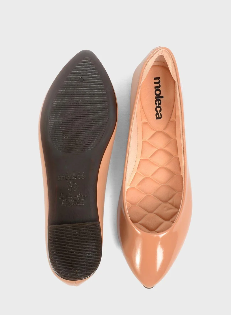 موليكا Pointed Toe Ballerinas