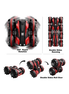 Swift 2 in 1 Waterproof RC Stunt Car RC Boat 2.4Ghz, Amphibious Remote Control Car for Kids, Toys for 6+ Year Old Boys, 4WD Off Road Birthday Gift Water Beach Pool Toys  - Image 4