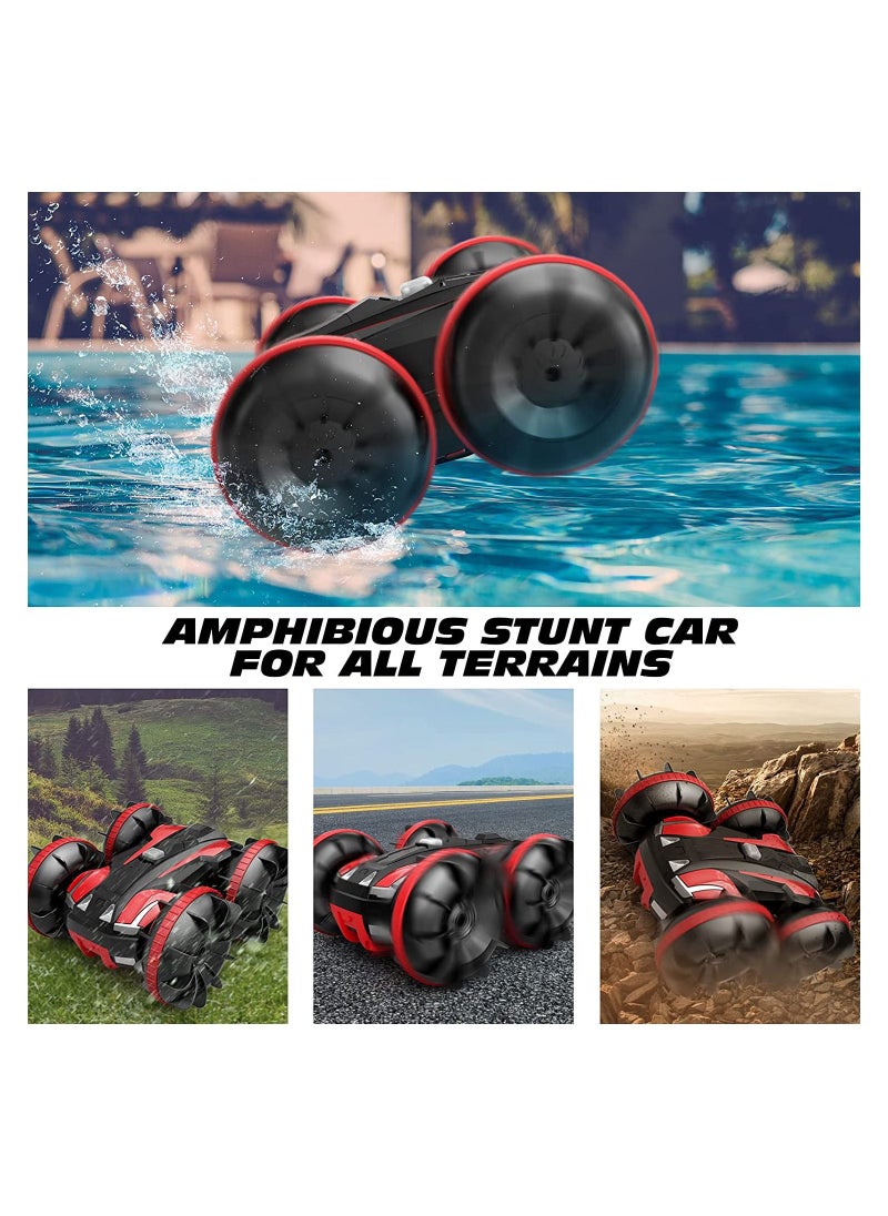 Swift 2 in 1 Waterproof RC Stunt Car RC Boat 2.4Ghz, Amphibious Remote Control Car for Kids, Toys for 6+ Year Old Boys, 4WD Off Road Birthday Gift Water Beach Pool Toys  - Image 3