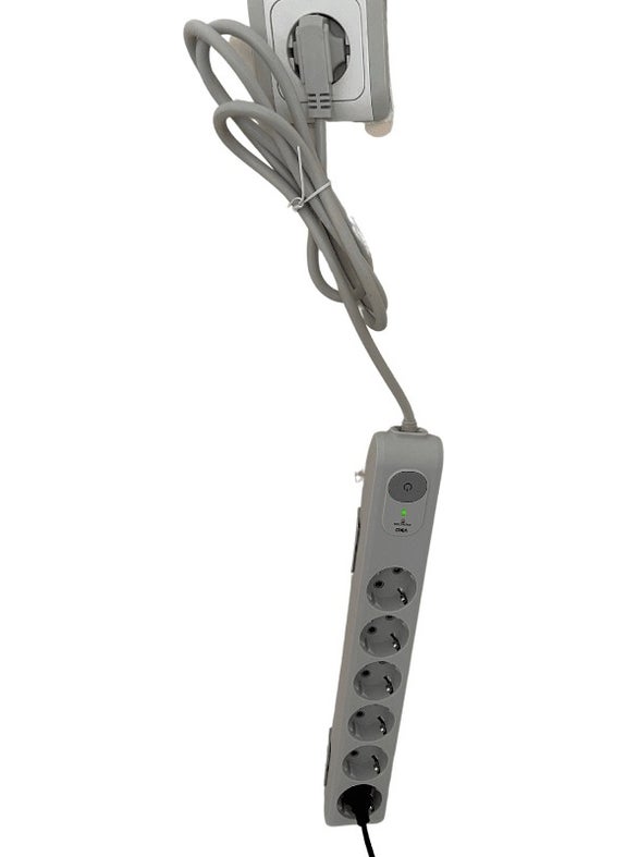 Viko 6-Plug Surge Protected Child Protected Switch Socket (2 Pieces)  - Image 4