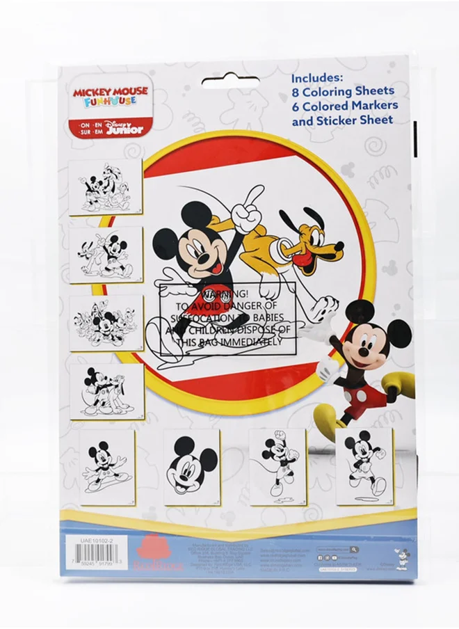 Disney MICKEY 8 CT COLORING SHEET SET