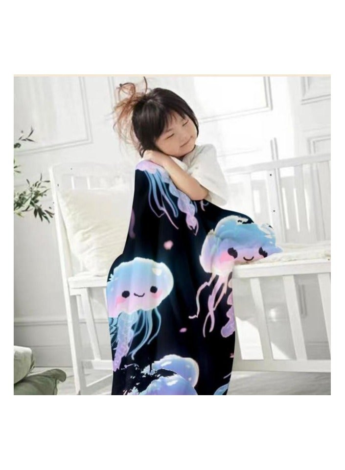 general Flannel thin blanket (warm and comfortable, suitable for sleep, gaming, dust removal and sandproof) 150cm*200cm - 1056 - Image 1