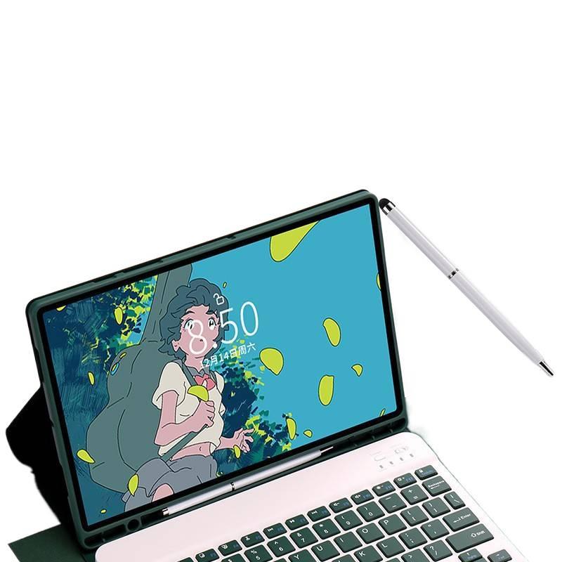 DGG حافظة آيباد متوافقة مع عدة موديلات آيباد مع حامل قلم باللون وردي باللون الوردي iPad - Image 4