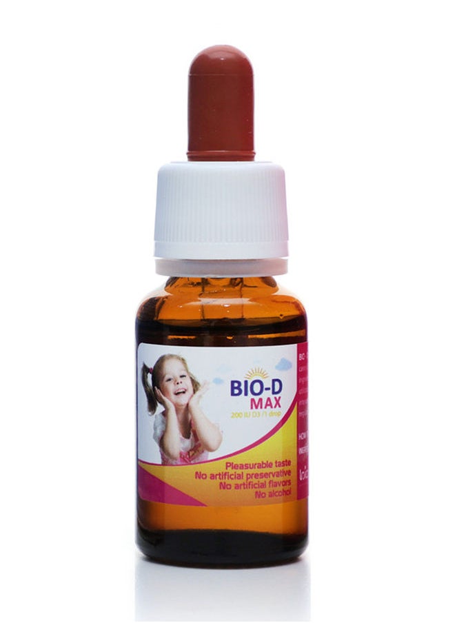 Biopharma SA - BIO-D MAX Drops, vitamin D3 400 IU/2 DROPS, 15ML - Image 1