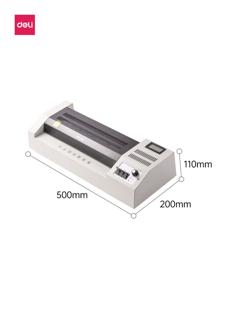 Deli 3895-UK 50-200 Mic A3 Steel Cover Laminator - Image 5