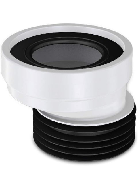 High Quality Pp Wc Eccentric Connector Pan Connector For Toilet Offset 20 Mm