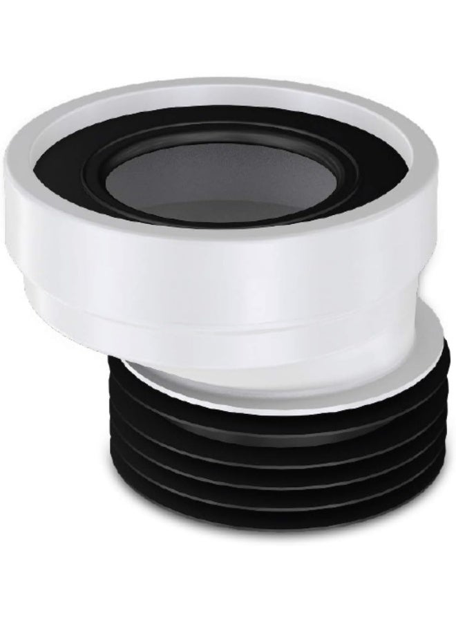Royal Apex High Quality Pp Wc Eccentric Connector Pan Connector For Toilet Offset 20 Mm  - Image 1