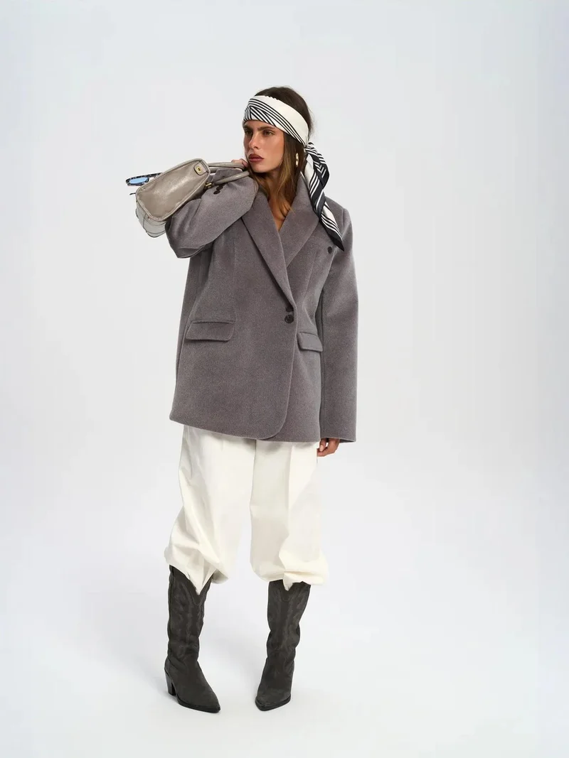 ماي كولكشن ماي ستوديوز بليزر رونا واسع