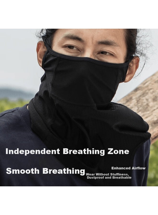 Supfire Tactical Sun Protection Face Mask Ear-hook Headscarf Neck Gaiter For Men Windproof Dustproof Breathable Cycling Outdoor Face Cover - Image 4