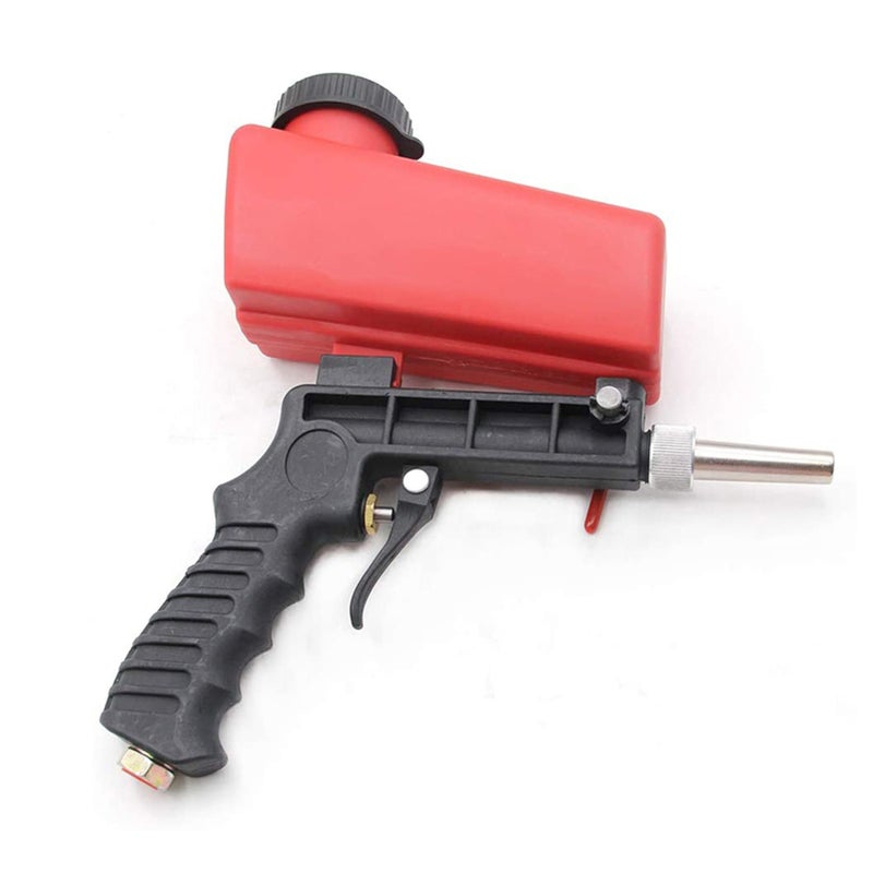 1/4'' 90psi Handheld ABS Air Sandblasting Machine Flow Adjustable Handy Sandblaster Spray Polishing Rust Removal - Image 4