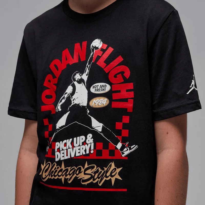 Jordan Black Kids' Shop T-Shirt  | Best Price UAE