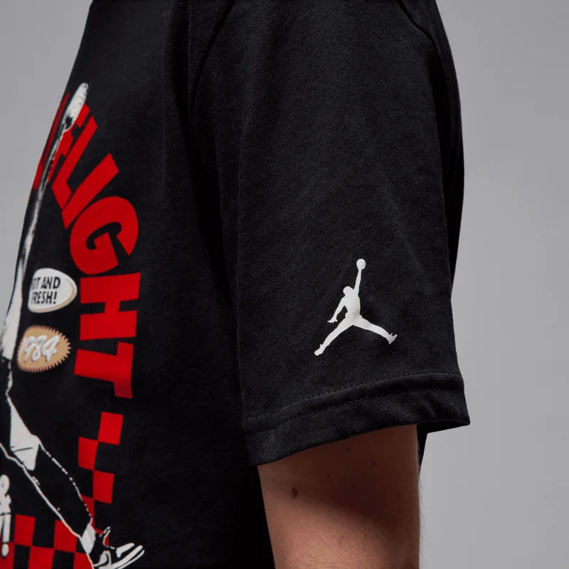 Jordan Black Kids' Shop T-Shirt  | Best Price UAE