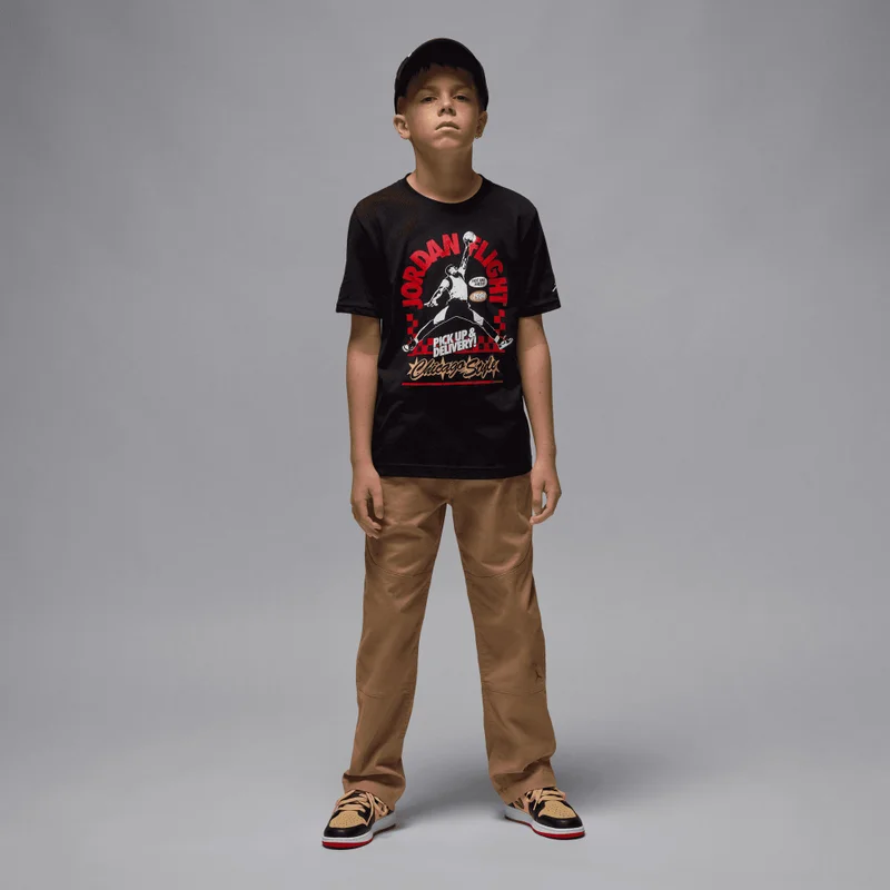 Jordan Black Kids' Shop T-Shirt  | Best Price UAE