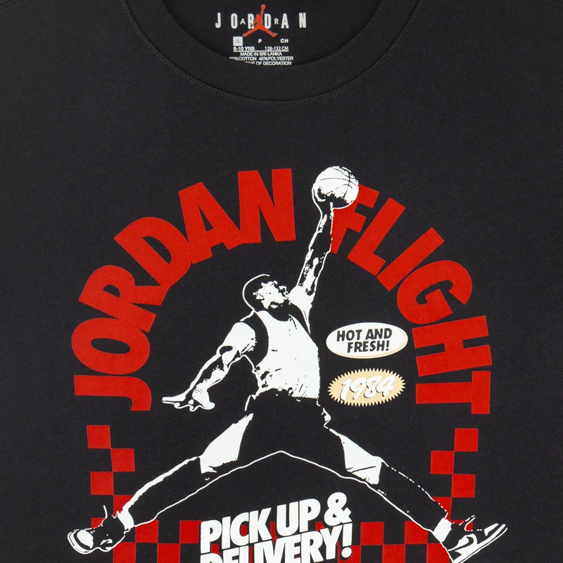 Jordan Black Kids' Shop T-Shirt  | Best Price UAE