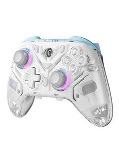AOLION Game Controller, Dual Hall Element, High-Precision Haptic, Collector's Edition Tri-Mode Game Controller for Switch, PC, Andriod, IOS - Limited Edition, EVA White  - Image 2