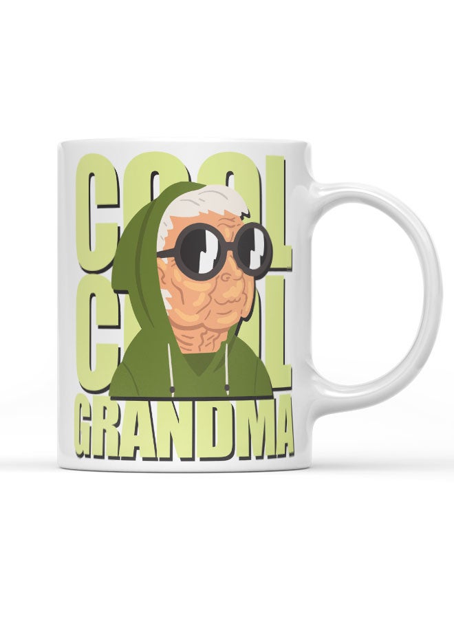 LIT Coffee Mug Cool Grand Ma DesignWhite Mug Cool Grand Ma Present Cool Grand Mother Design - Image 1