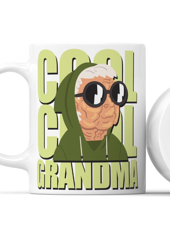 LIT Coffee Mug Cool Grand Ma DesignWhite Mug Cool Grand Ma Present Cool Grand Mother Design - Image 2