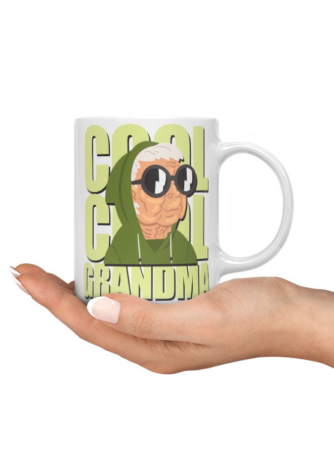 LIT Coffee Mug Cool Grand Ma DesignWhite Mug Cool Grand Ma Present Cool Grand Mother Design - Image 3