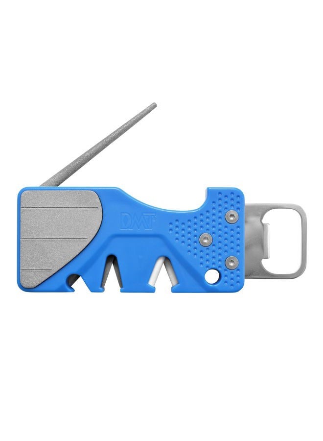 DMT Pocket Sharp Multitool Knife Sharpener, Outdoor Knife Sharpener with Diamond Sharpening Stone & Grinding Rod, V-Sharpener for Coarse and Fine Grinding at the Perfect Angle, Includes Bottle Opener, - Image 3