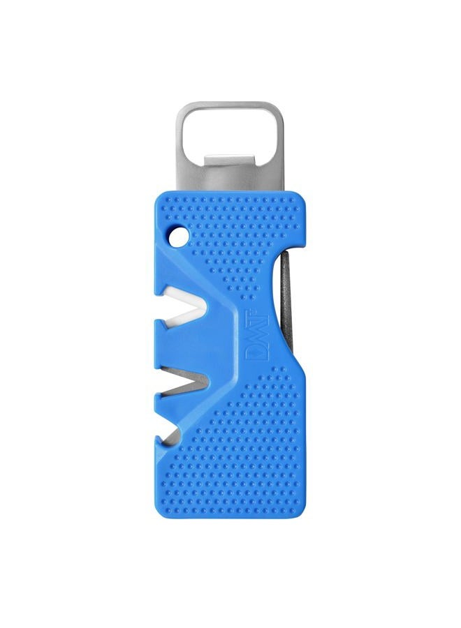 DMT Pocket Sharp Multitool Knife Sharpener, Outdoor Knife Sharpener with Diamond Sharpening Stone & Grinding Rod, V-Sharpener for Coarse and Fine Grinding at the Perfect Angle, Includes Bottle Opener, - Image 2
