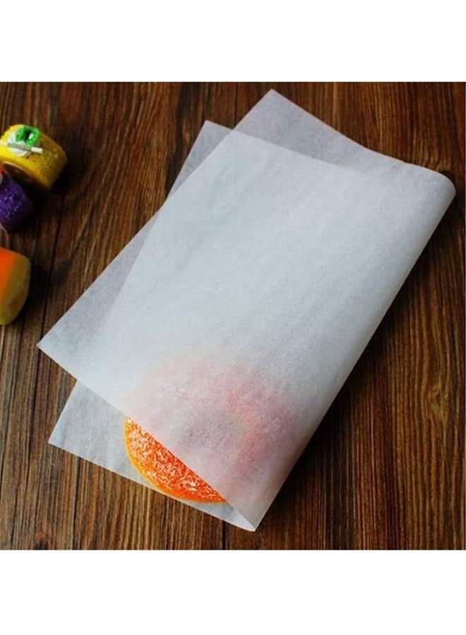 SNH Packing Sandwich Paper White Greaseproof Wrap 100 Pieces - Image 2