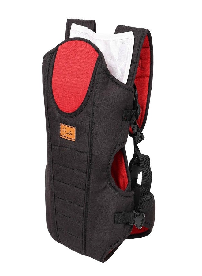 Cudli 4 in 1 Baby Carrier for Newborn to Toddler | Ergonomic Front and Back Facing Baby Sling with Padded Straps | Hands Free Baby Carry Bag for Infants 0–3 Years (Red) - Image 1
