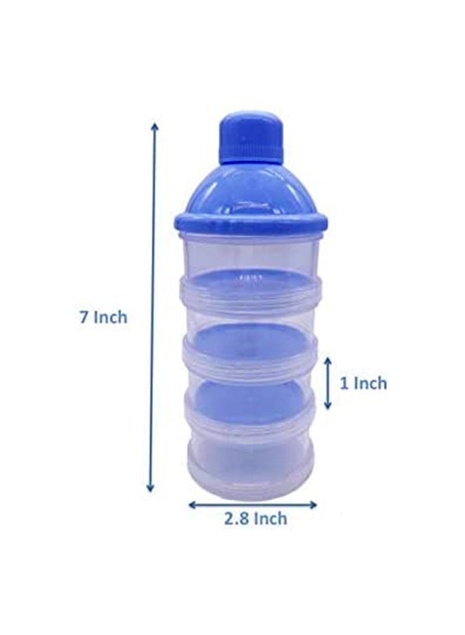 Goldenvalueable 4-Layer Portable Leak Proof Baby Milk Powder Container With Bottle Neck Design - Image 5