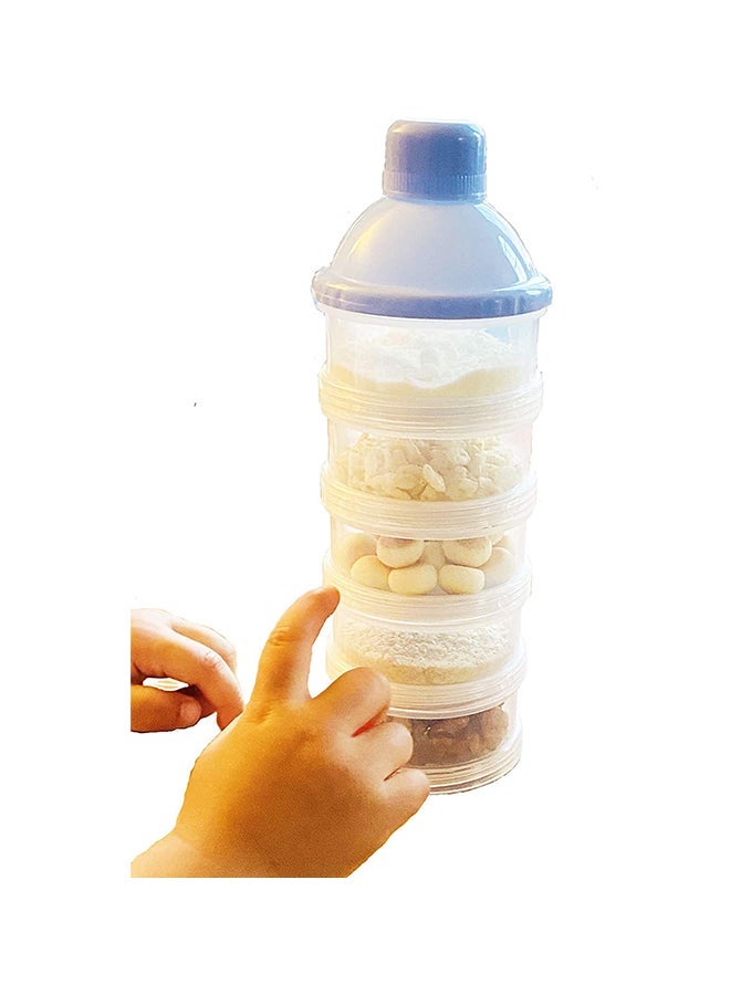 Goldenvalueable 4-Layer Portable Leak Proof Baby Milk Powder Container With Bottle Neck Design - Image 3