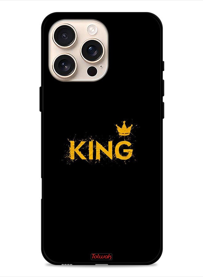 Tolwak Apple iPhone 16 Pro Max Protective Case Cover King - Image 1