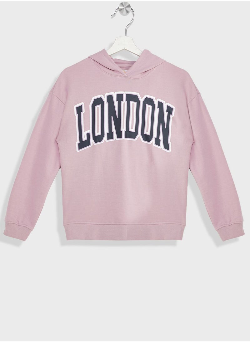 Ripples - Girl City Printing Hoodie - Image 1