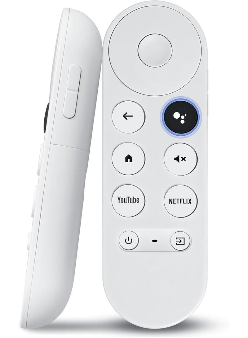 ELTRAZONE Replacement Voice Remote Control for Google Chromecast with Google TV 4K & HD – Compatible with Snow Model Streaming Media Players – Remote Control with Voice Search, Navigation Buttons & Easy Pairing (Remote Only, No Chromecast Included) - Image 1