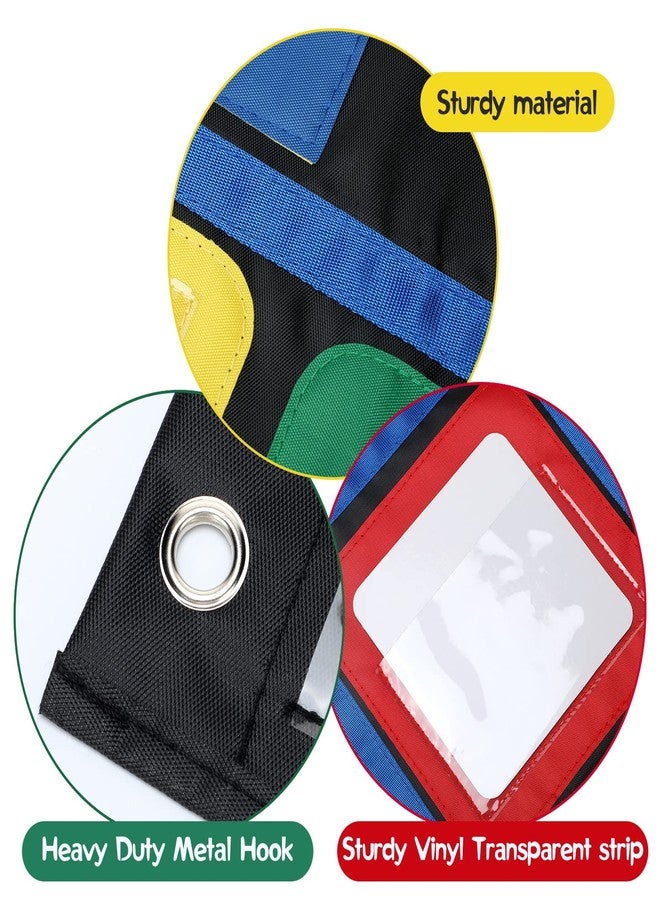 Jinei Stoplight Behavior Chart for Classroom Behavior Pocket Chart with 36 Dry Erase Student Sticks, Hanging Behavior Chart for Kids Student Teacher, Back to School Home Management Tools - Image 5
