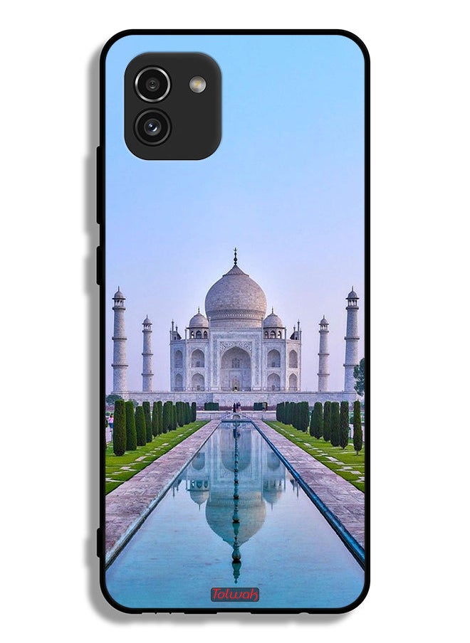 Tolwak - Samsung Galaxy A03 Protective Case Cover Taj Mahal - Image 1