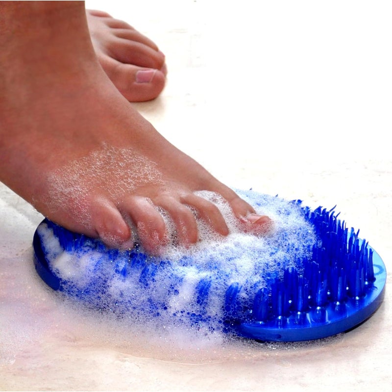 Gadjit McNaughton Soapy Toes TravelSized Foot Scrubbers and Massagers Pearl Blue - Image 2