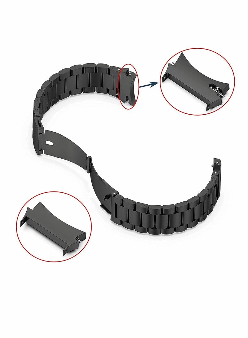SYOSI Watch Connection, Metal Connector, Watch Lugs, Replacement Stainless Steel Connection Adapter, Connect Watch Strap, for Samsung Galaxy Watch 4, for Galaxy Watch 4 40mm 44mm Classic 42mm 46mm, 3 pair - Image 5