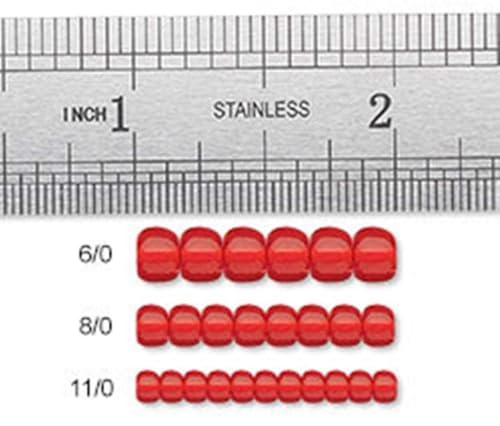 Miyuki Metallic Light Bronze Miyuki Japanese round rocailles glass seed beads 11/0 Approximately 24 gram 5 inch tube - Image 4