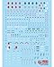 ANSAI Water Paste Water Slide Decals for MGSD Barbatos Scale Model - Image 3