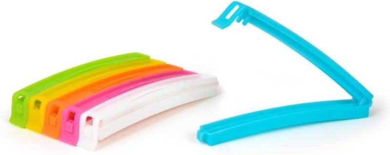 Tosaa 18 Pcs - 3 Different Size Plastic Food Snack Bag Pouch Clip Sealer Large,Medium,Small Plastic Snack Seal Sealing Bag Clips Vacuum Sealer (Multicolor) - Image 3