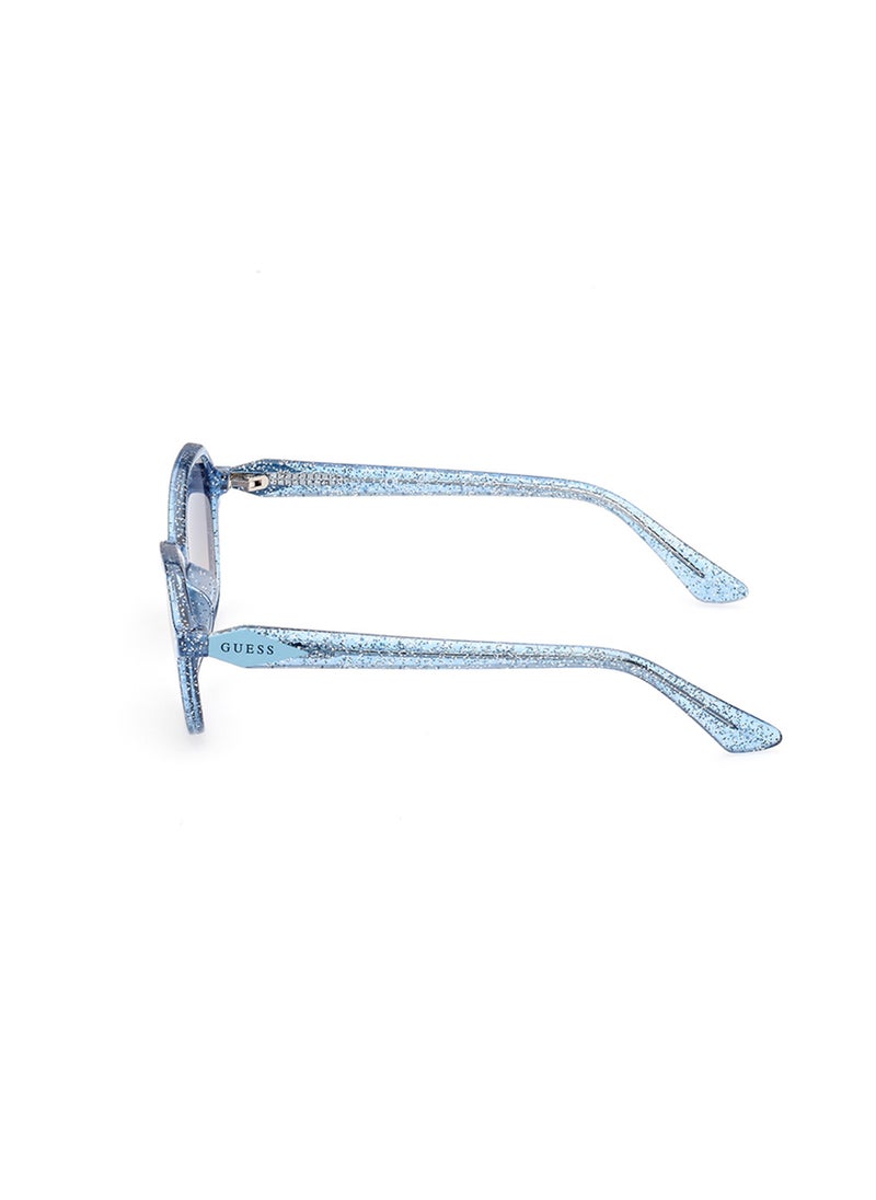 GUESS - Girls UV Protection Asymmetrical Shape Sunglasses - GU923992W48 - Lens Size: 48 Mm - Image 1