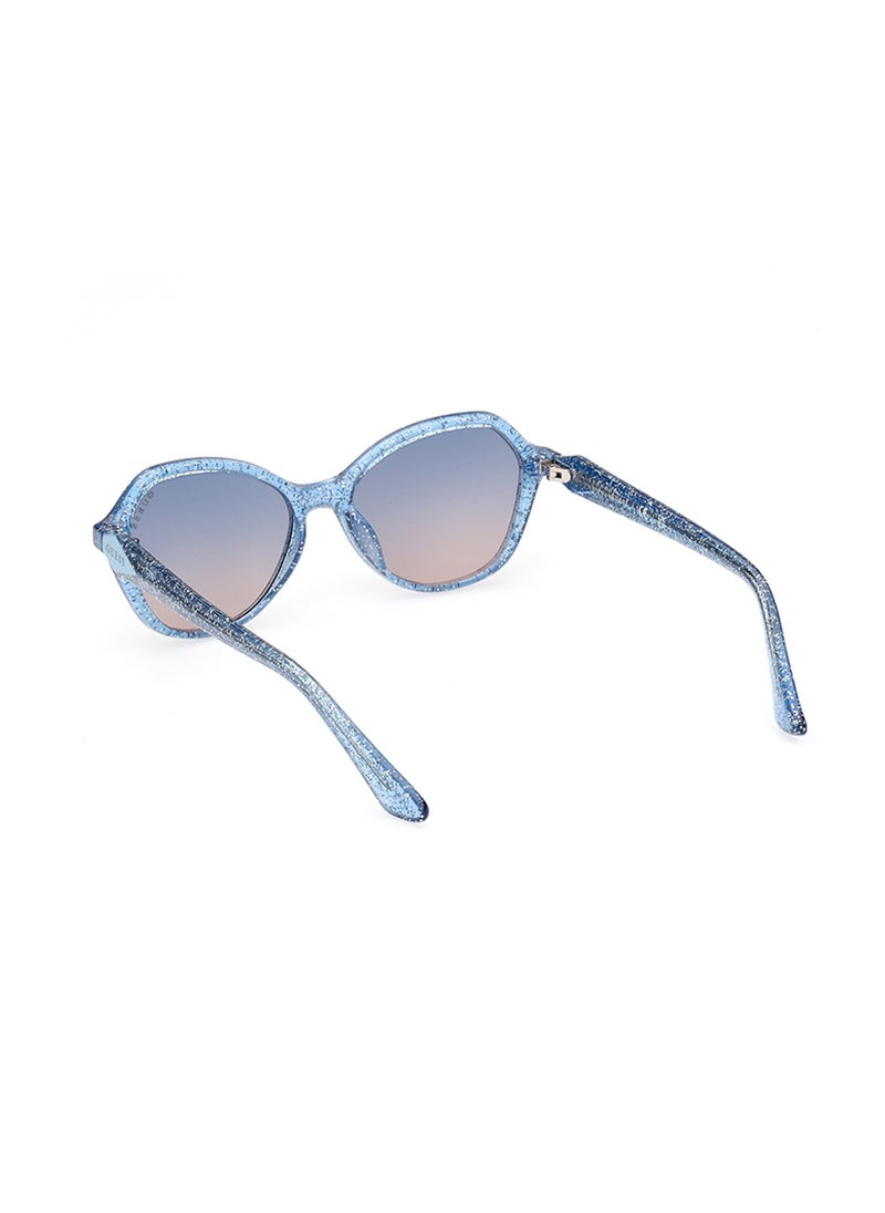 GUESS - Girls UV Protection Asymmetrical Shape Sunglasses - GU923992W48 - Lens Size: 48 Mm - Image 1