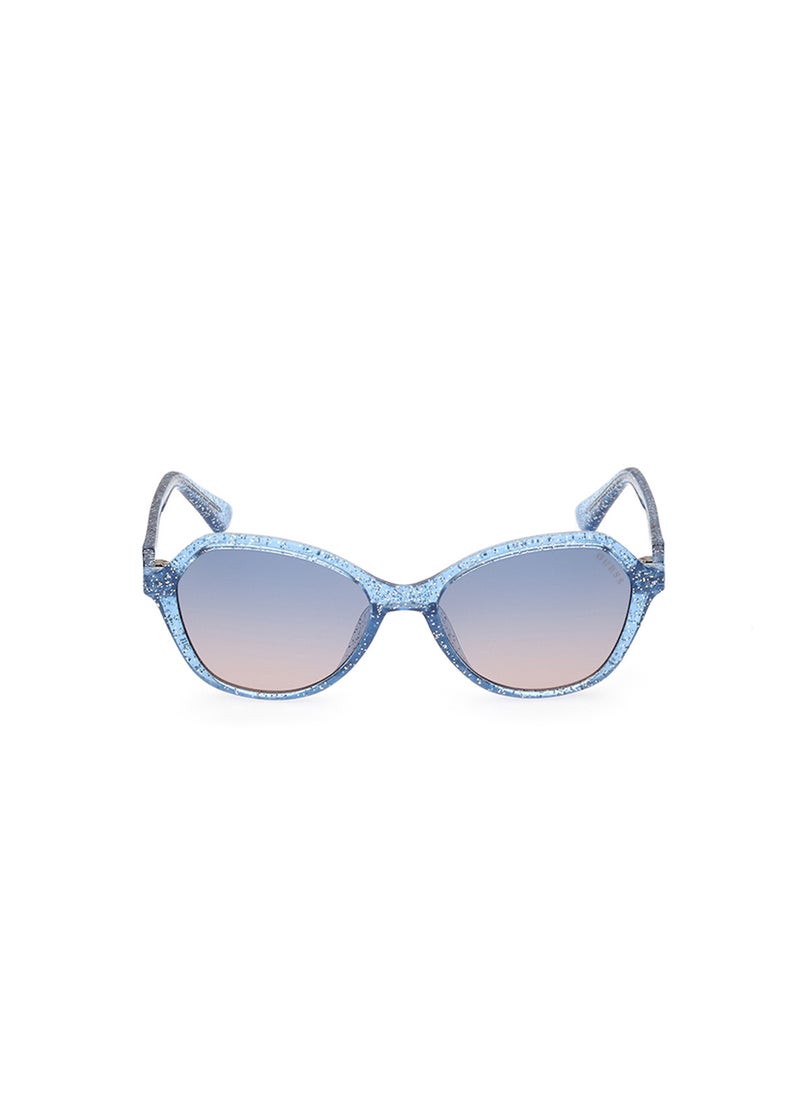 GUESS - Girls UV Protection Asymmetrical Shape Sunglasses - GU923992W48 - Lens Size: 48 Mm - Image 1