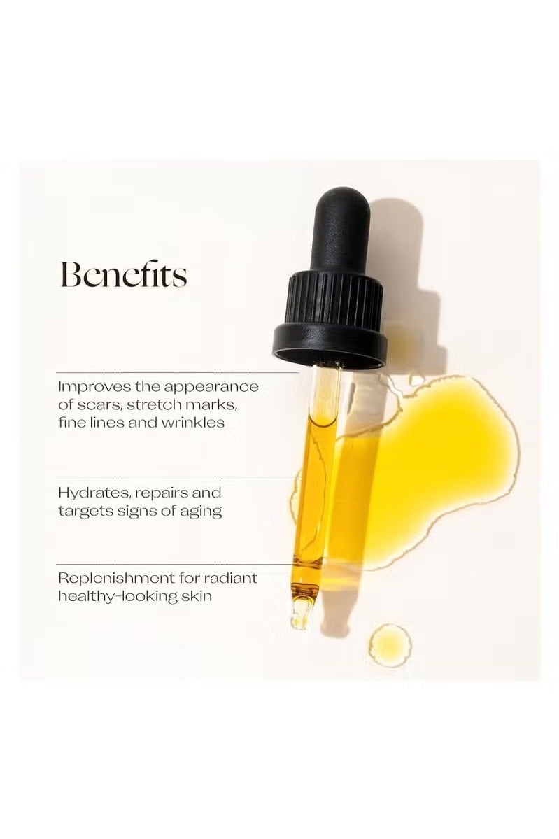 تريلوجي زيت الوردية العضوي المعتمد ، التغذية المكثفة ، تحسن مظهر الندوب ، علامات التمدد ، الخطوط الدقيقة ، والتجاعيد ، 1.5 أوقية فلورية - Image 3