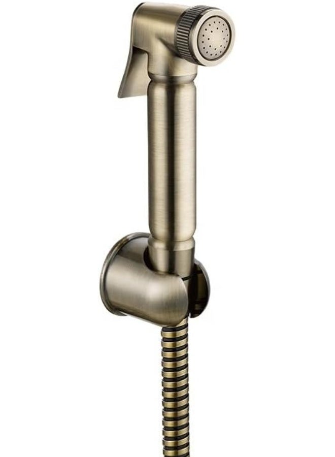 YD Premium Brass Handheld Bidet Sprayer Shattaf | High Pressure Toilet Jet Spray | Bathroom Hygiene Shower Head | Anti-Rust Leak Resistant Design | Easy Installation Bathroom Accessory - Image 1