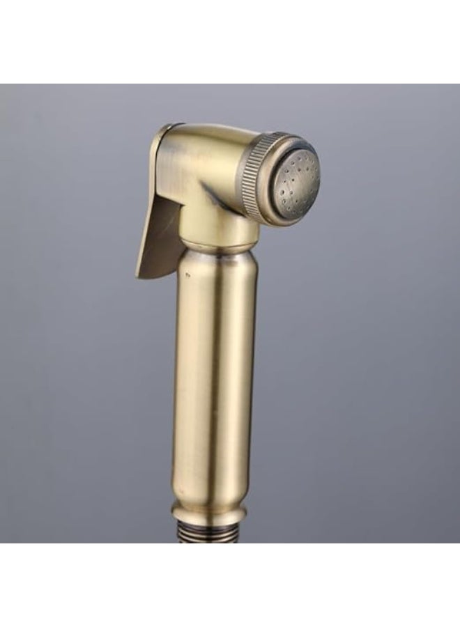 YD Premium Brass Handheld Bidet Sprayer Shattaf | High Pressure Toilet Jet Spray | Bathroom Hygiene Shower Head | Anti-Rust Leak Resistant Design | Easy Installation Bathroom Accessory - Image 3