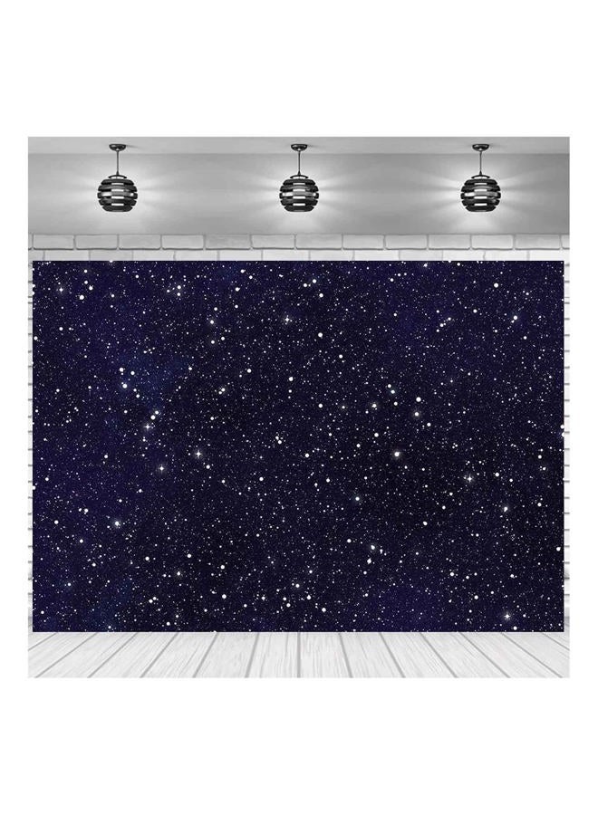 XLL Early 2000s Theme Backdrops Night Sky Star Universe Space Starry Photo Background Galaxy Stars Children Boy or Girl Birthday Party Photography Backdrops Cake Table Banner 7x5ft - Image 5