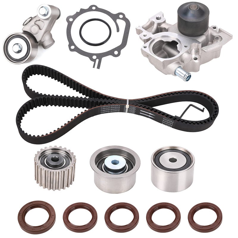 Engine Timing Belt Water Pump Kit Compatible with 25L 20062012 Subaru Forester Impreza Legacy Outback EJ253 Engine Replace TKF006 TCK304 TCKWP304A