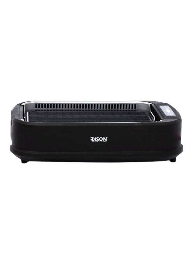 EDISON Power Smokeless Grill 1500W 1500.0 W GR-200A Black - Image 1