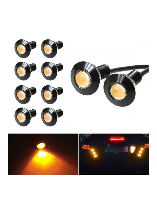 MUNTAQI Pack Of 10 Eagle Eye LED Bulb Turn Signal Light - Image 1