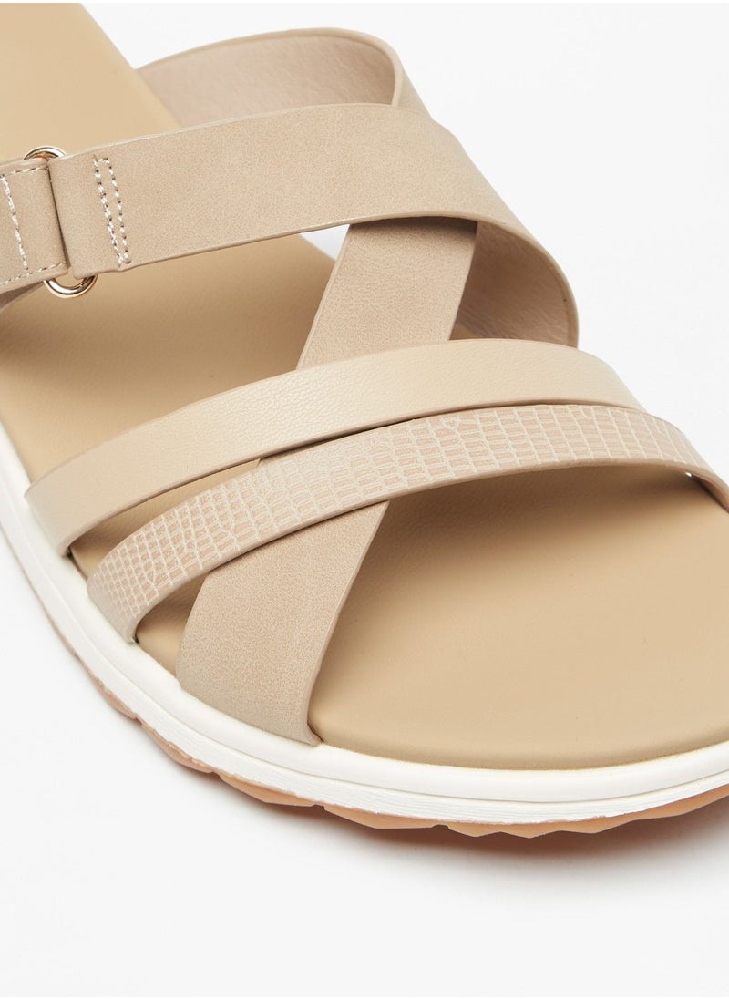 Le Confort - Le Confort Cross Strap Slip-On Flatform Sandals - Image 1