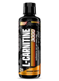 Nutrex Research Nutrex L-Carnitine 3000 Orange Mango  465ML  - Image 1